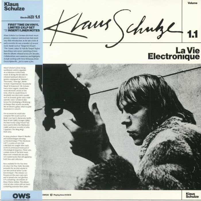 SCHULZE, Klaus - La Vie Electronique Volume 1.1