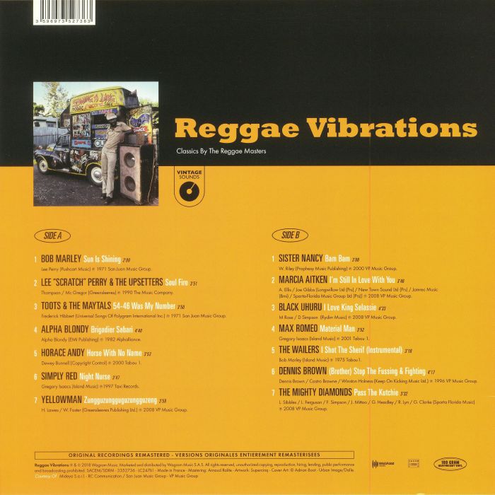 VARIOUS - Reggae Vibrations