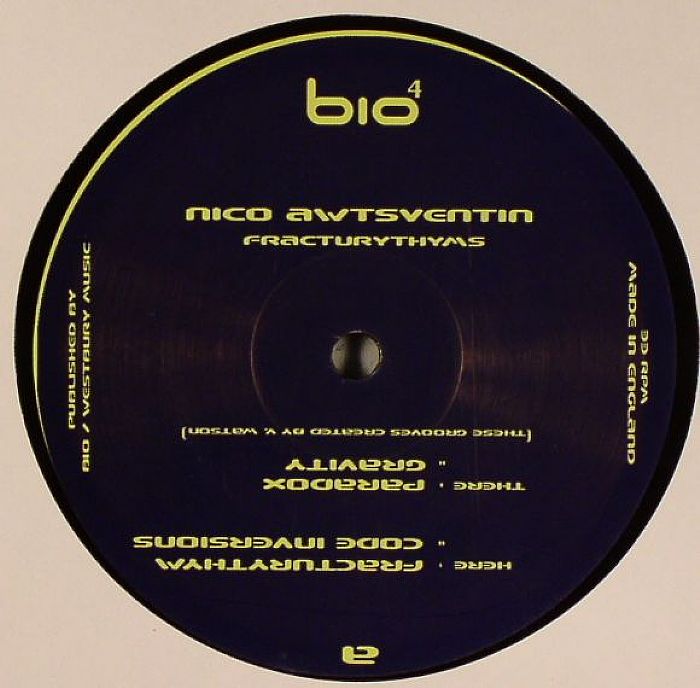 AWTSVENTIN, Nico - Fracturhythms (uncredited Vince Watson production)