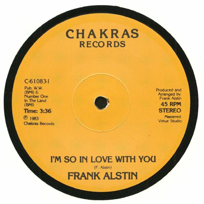 ALSTIN, Frank - It Must Be Love This Time (reissue)
