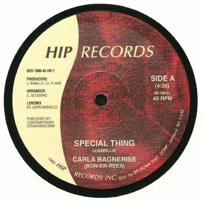 BAGNERISE, Carla - Special Thing (reissue)