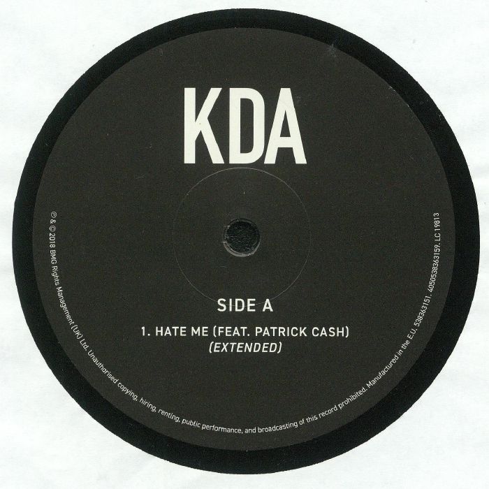 KDA feat PATRICK CASH - Hate Me