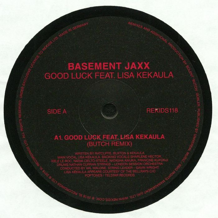 BASEMENT JAXX feat LISA KEKAULA - Good Luck