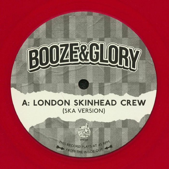 BOOZE & GLORY - London Skinhead Crew (reissue)