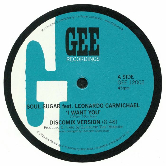 SOUL SUGAR feat LEONARDO CARMICHAEL - I Want You