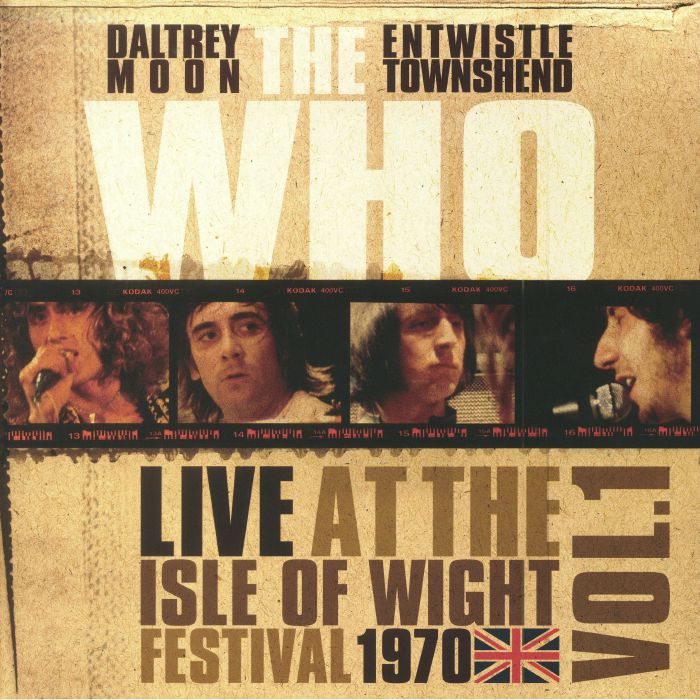 WHO, The - Live At The Isle Of Wight Festival 1970:  Vol 1 (Record Store Day 2018)