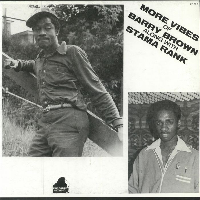 BARRY BROWN/STAMMA RANK - More Vibes Of Barry Brown Along With Stama Rank (reissue)