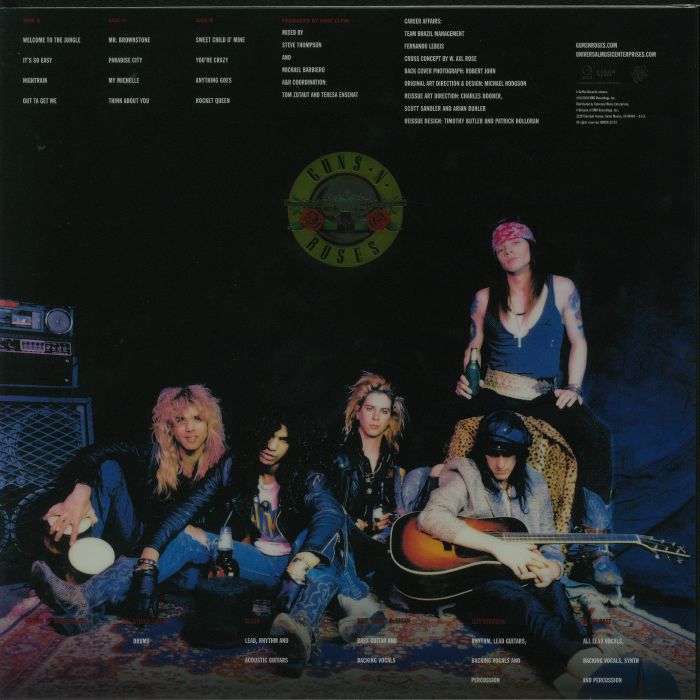 GUNS N ROSES - Appetite For Destruction (remastered)
