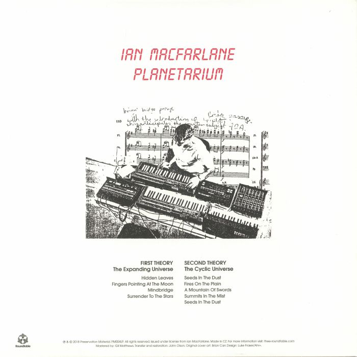 MacFARLANE, Ian - Planetarium