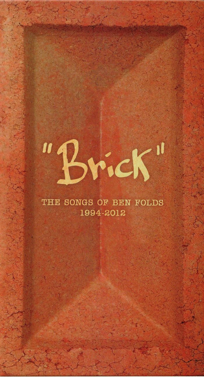 FOLDS, Ben - Brick: The Songs Of Ben Folds 1994-2012