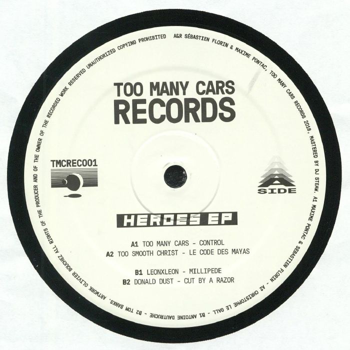 TOO MANY CARS/TOO SMOOTH CHRIST/LEONXLEON/DONALD DUST - Heroes EP