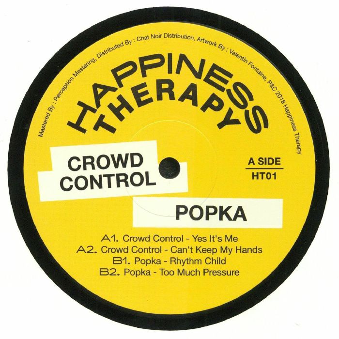 CROWD CONTROL/POPKA - Happiness Therapy Split Vol 1