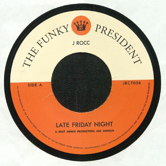 J ROCC - Funky President Edits Vol 6 : Late Friday Night