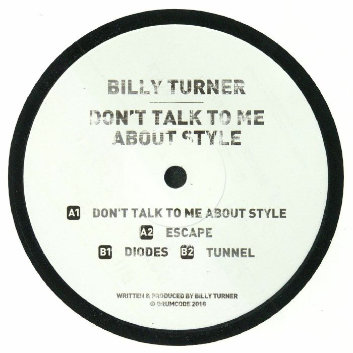 TURNER, Billy - Don't Talk To Me About Style