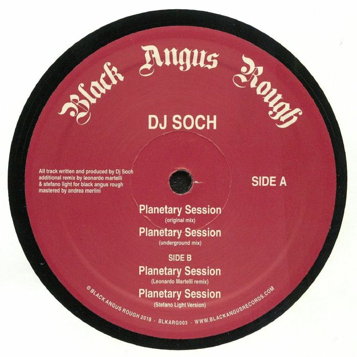 DJ SOCH - Planetary Session