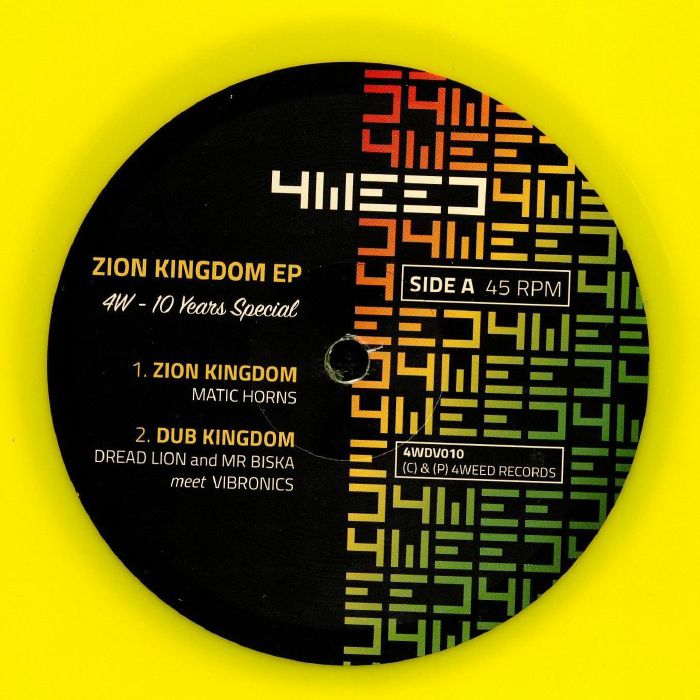 MATIC HORNS/DREAD LION/VIBRONICS meets MR BISKA - Zion Kingdom EP