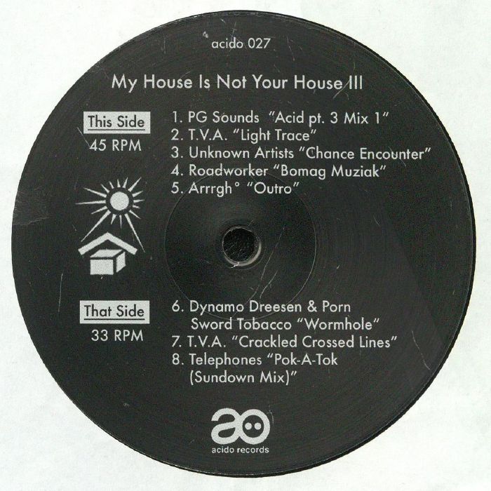 VARIOUS - My House Is Not Your House III