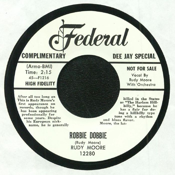 MOORE, Rudy - Robbie Dobbie