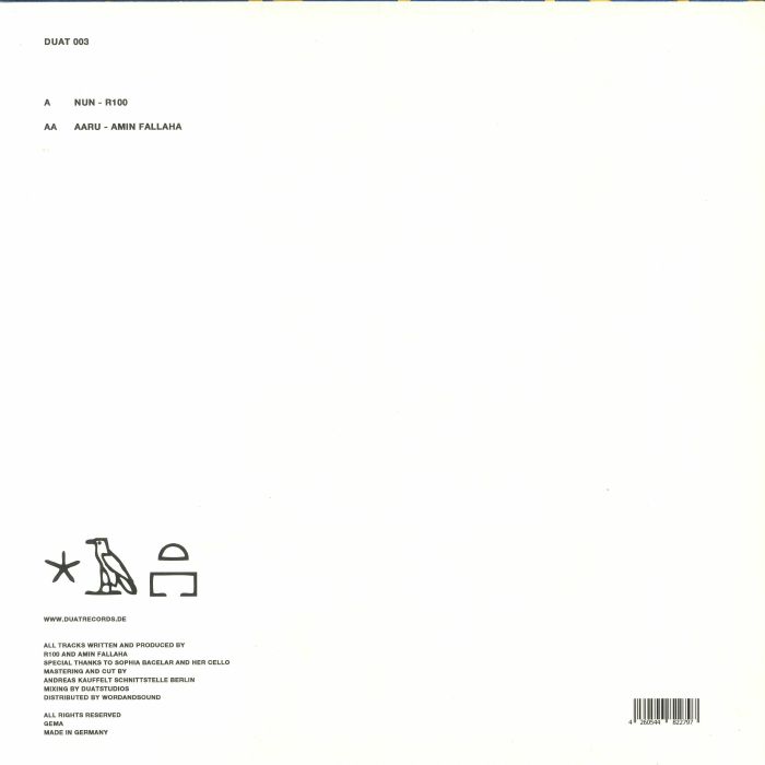 R100/AMIN FALLAHA - DUAT 003