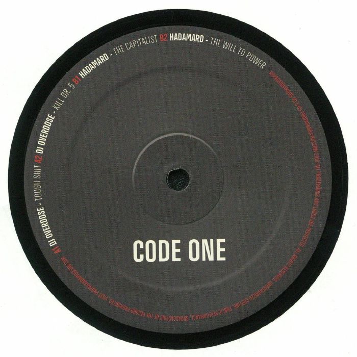 DJ OVERDOSE/HADAMARD - Code One