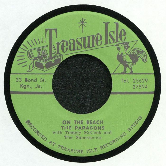 PARAGONS, The with TOMMY McCOOK/THE SUPERSONICS - On The Beach