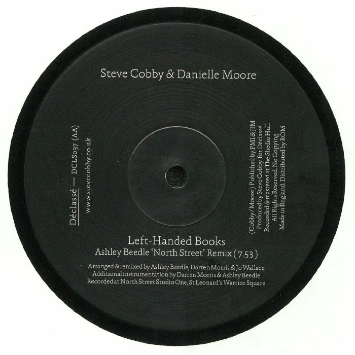 COBBY, Steve & DANIELLE MOORE - Left Handed Books