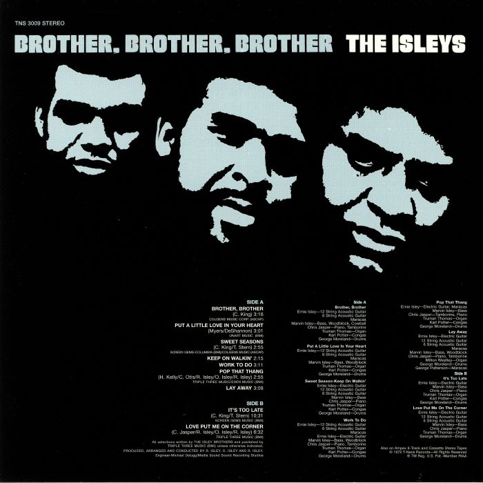 ISLEYS, The - Brother Brother Brother (reissue)