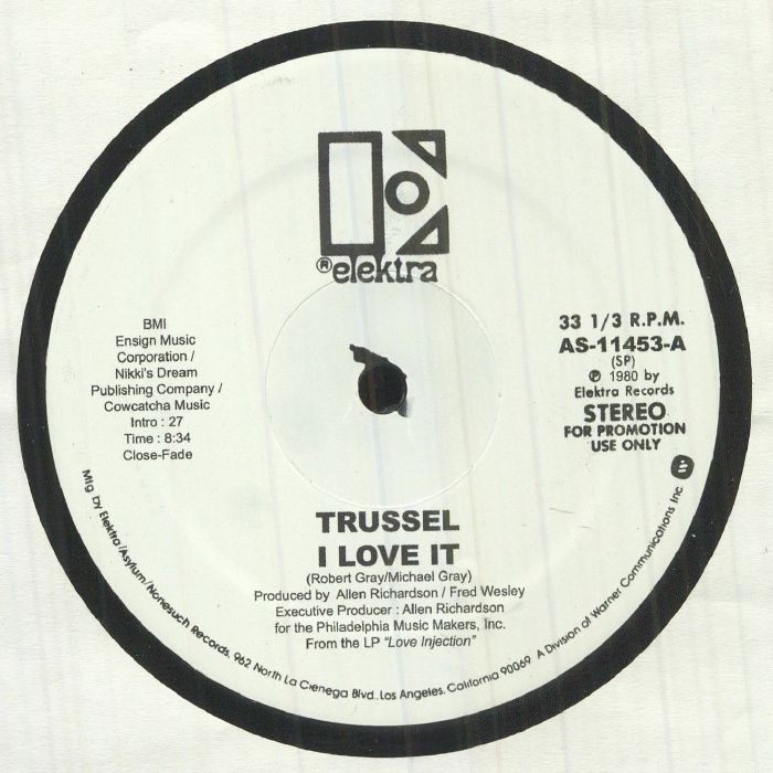 TRUSSEL - I Love It (reissue)