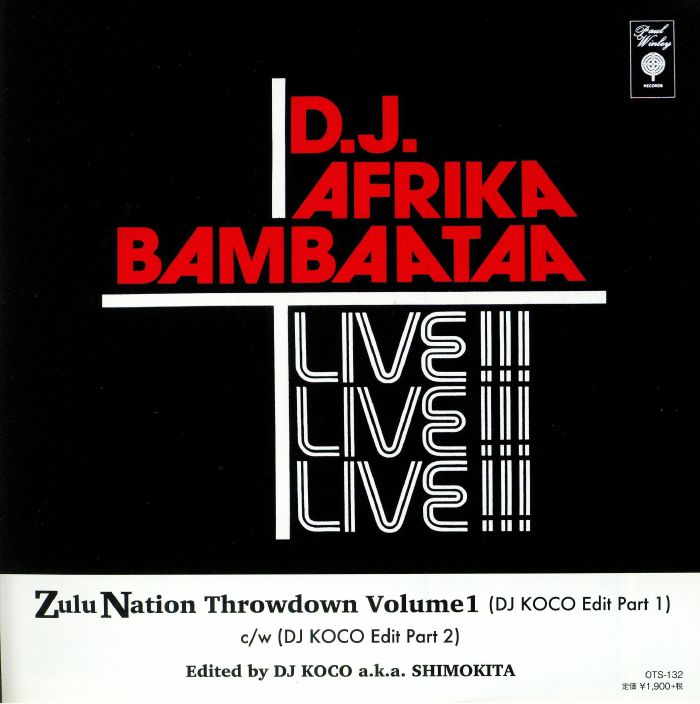 AFRIKA BAMBAATAA - Zulu Nation Throwdown Volume 1