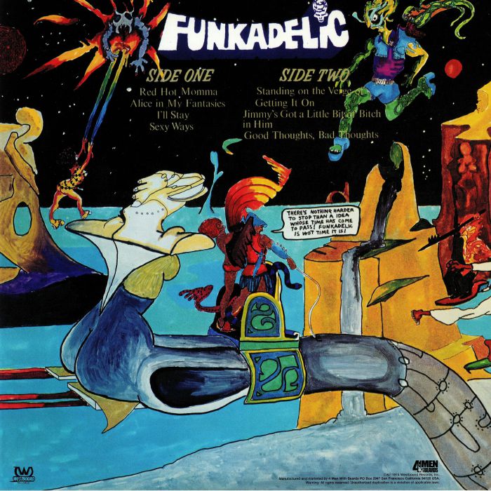 FUNKADELIC Standing On The Verge Of Getting It On (reissue) Vinyl at ...