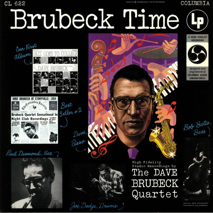 DAVE BURBECK QUARTET, The - Brubeck Time