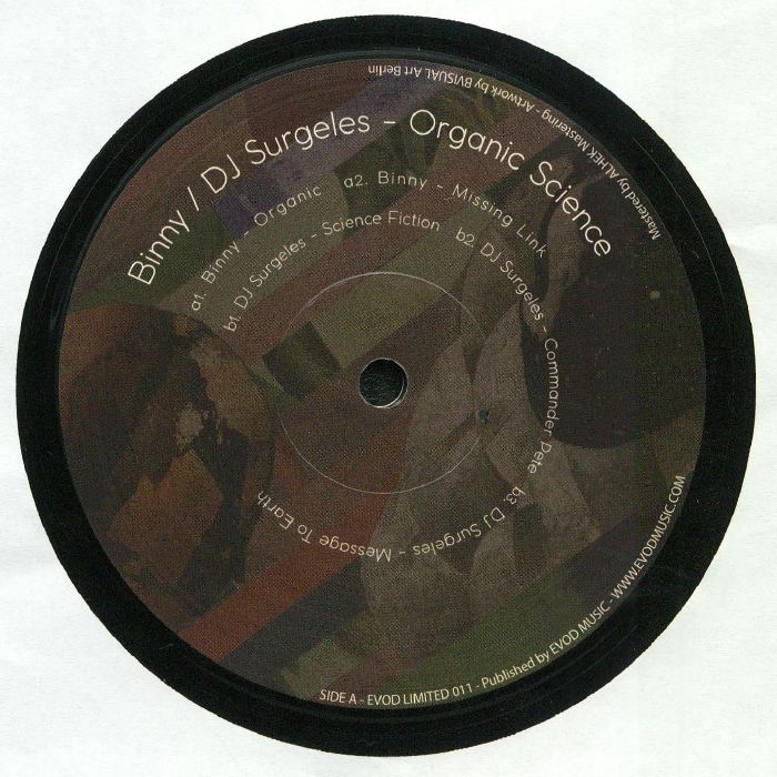 BINNY/DJ SURGELES - Organic Science