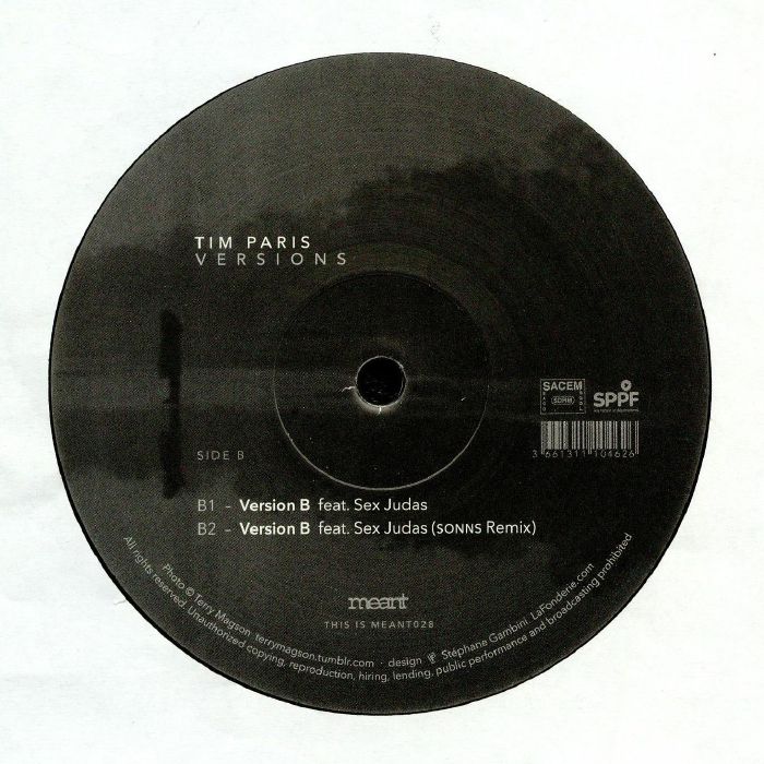 PARIS, Tim - Versions