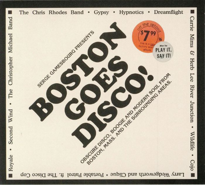 GAMESBOURG, Serge/VARIOUS - Boston Goes Disco!