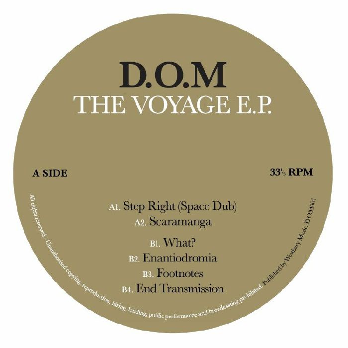 DOM AKA MODAJI - The Voyage EP