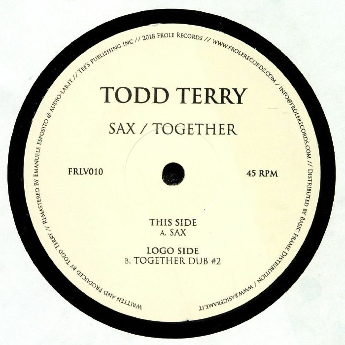 TERRY, Todd - Sax (reissue)