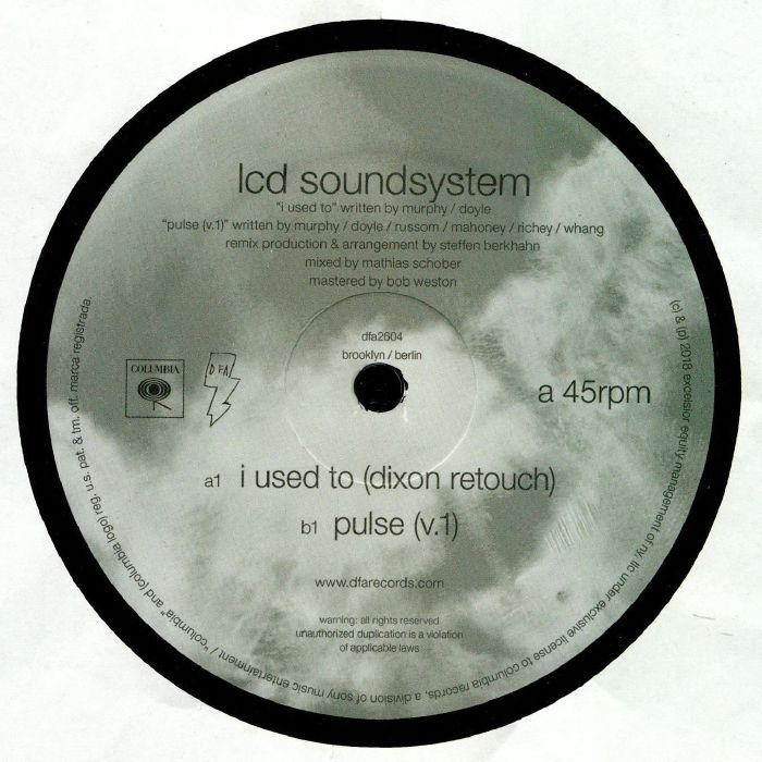 LCD SOUNDSYSTEM - I Used To (Dixon Retouch)