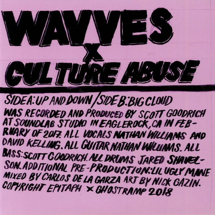 WAVVES/CULTURE ABUSE - Up & Down