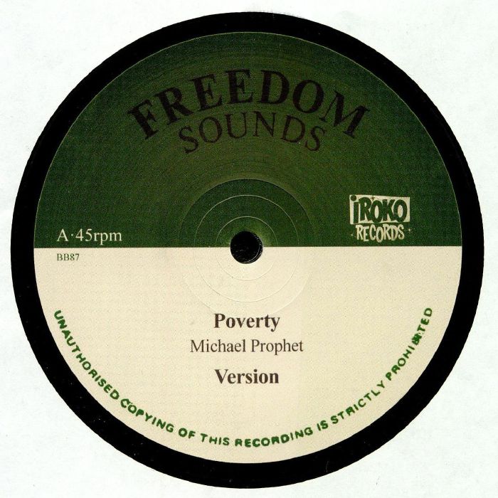 MICHAEL PROPHET/FRANKIE JONES - Poverty