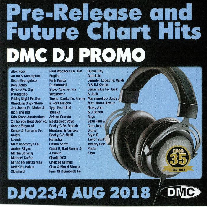 VARIOUS - DJ Promo August 2018: Pre Release & Future Chart Hits (Strictly DJ Only)