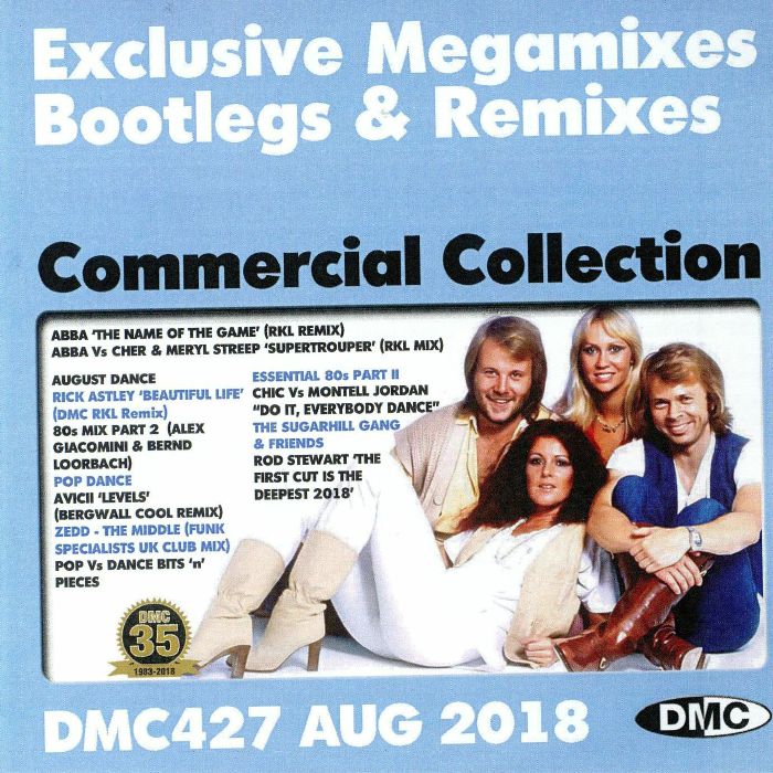 VARIOUS - DMC Commercial Collection August 2018: Exclusive Megamixes Bootlegs & Remixes (Strictly DJ Only)