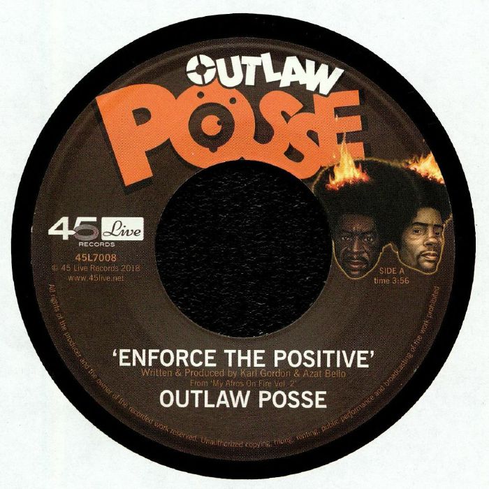 OUTLAW POSSE - Enforce The Positive