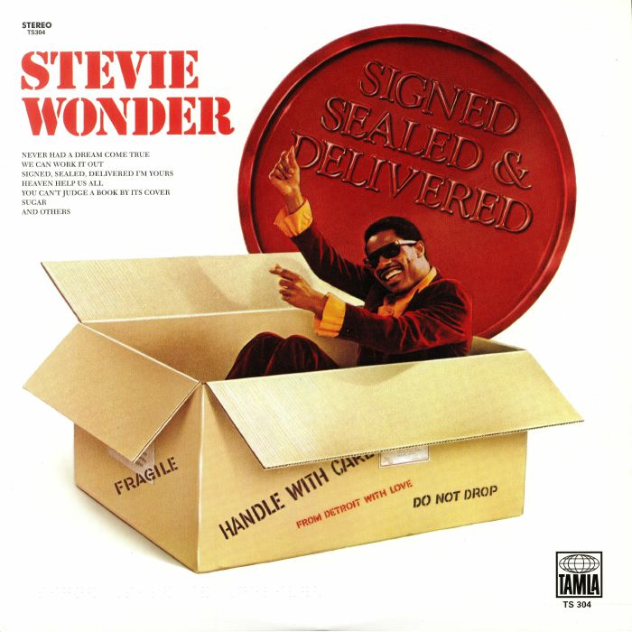 WONDER, Stevie - Signed Sealed & Delivered (reissue)