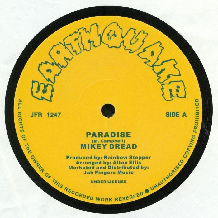 MIKEY DREAD/RAINBOW STEPPER - Paradise