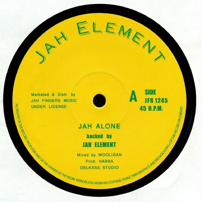 JAH ELEMENT - Jah Alone