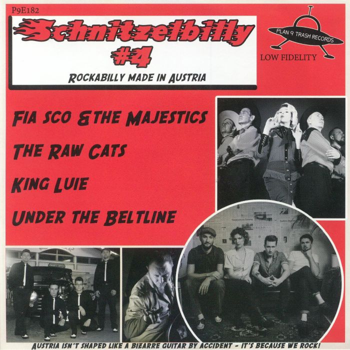 FIA SCO/THE MAJESTICS/KING LUIE/UNDER THE BELTLINE/THE RAW CATS - Schnitzelbilly #4: Rockabilly Made In Austria