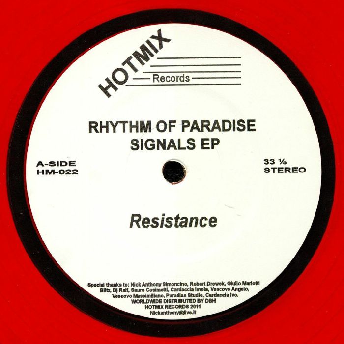 RHYTHM OF PARADISE - Signals EP