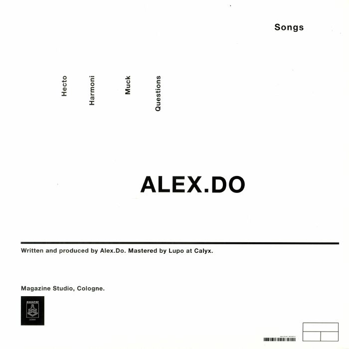 ALEX DO - Songs Vinyl at Juno Records.