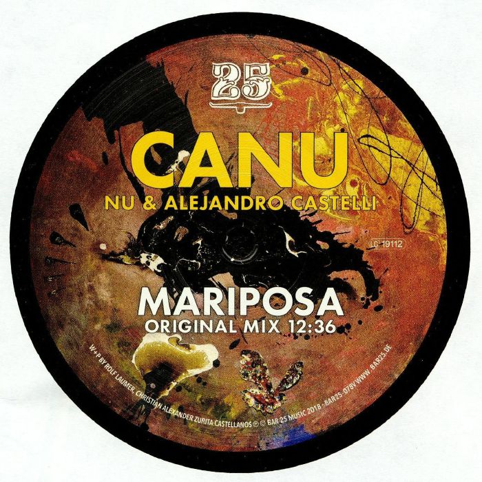 CANU aka NU/ALEJANNDRO CASTELLI - Mariposa