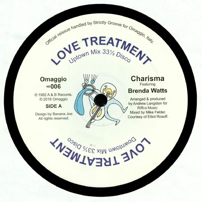 CHARISMA feat BRENDA WATTS - Love Treatment (reissue)